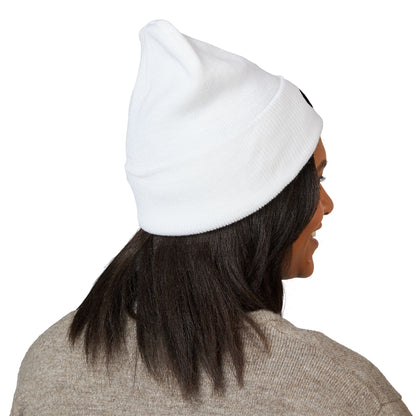 Based & Unbothered Cry Sad Face Embroidered Beanie