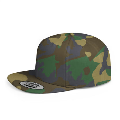 Based & Unbothered Cry About It Sad Face Snapback Hat